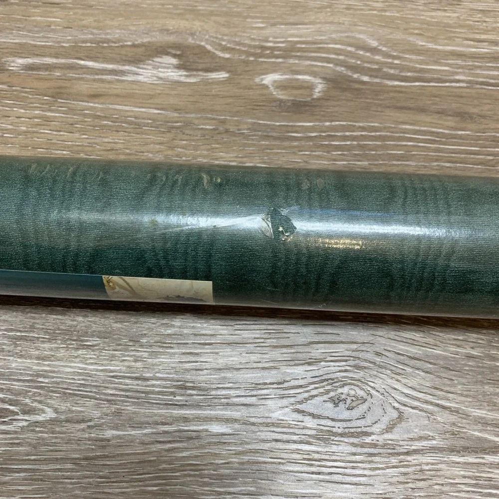 Graham & Brown Green Faux Bois Vinyl Pre-pasted Vintage Wallcovering Wallpaper